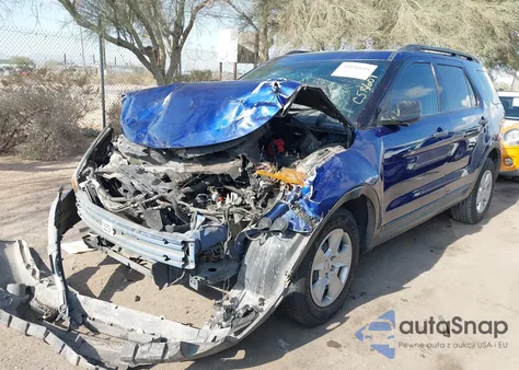 2014 Ford Explorer z USA, uszkodzony, nr VIN 1FM5K7B86EGC58609